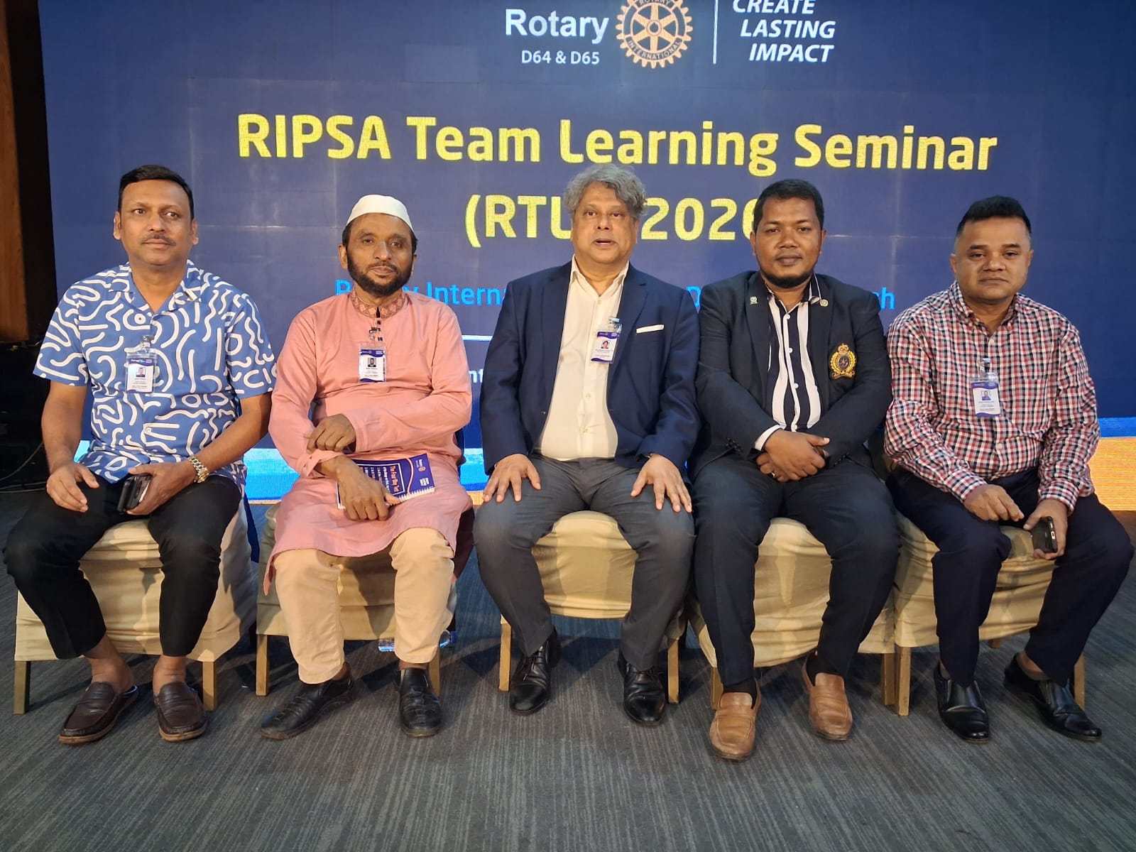 রোটারিয়ান এড. সালেহ চৌধুরী কোওর্ডিনেটর নির্বাচিত