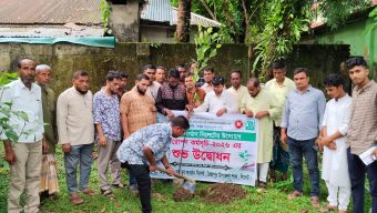 জৈন্তাপুরে দেশ যুব সংগঠনের মাসব্যাপী বৃক্ষরোপণ কর্মসূচি উদ্বোধন