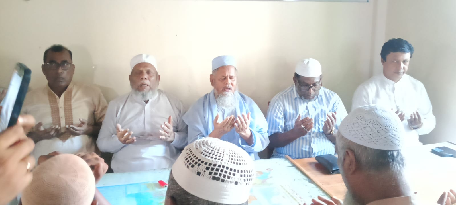 আজ বিশ্বনবী হযরত মোহাম্মদ (সাঃ) এঁর মিলাদ ও দোয়া মাহফিল অনুষ্ঠিত