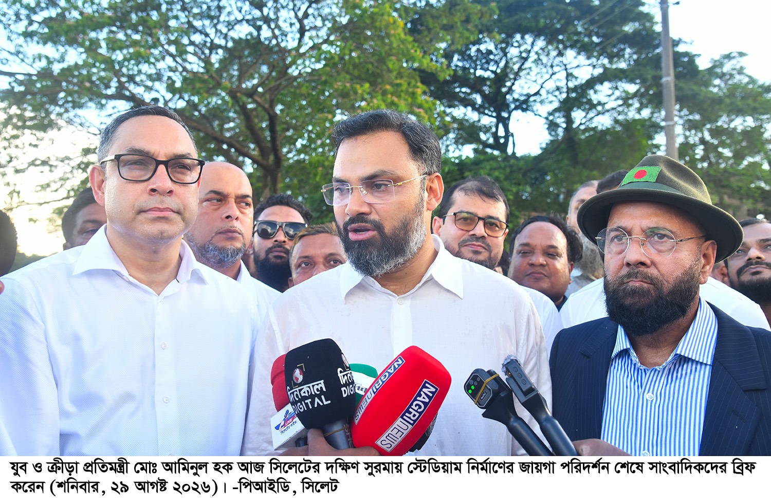 দক্ষিণ সুরমায় পূর্ণাঙ্গ স্টেডিয়াম নির্মাণের পরিকল্পনা সরকারের -যুব ও ক্রীড়া প্রতিমন্ত্রী