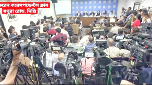 দিল্লিতে শেখ হাসিনার ভার্চুয়াল বক্তব্য: প্রচার, সেন্সরশিপ ও তথ্যপ্রবাহ নিয়ে নতুন বিতর্ক