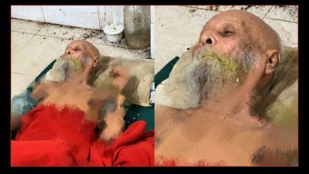 ওসমানী মেডিকেলের ফ্লোরে দুই বছর ধরে পড়ে আছেন এক বয়োবৃদ্ধ