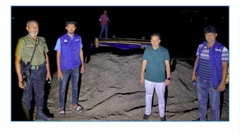 ইসিএ থেকে অবৈধ ভাবে বালু উত্তোলন বন্ধে বিশেষ অভিযান পরিচালনা