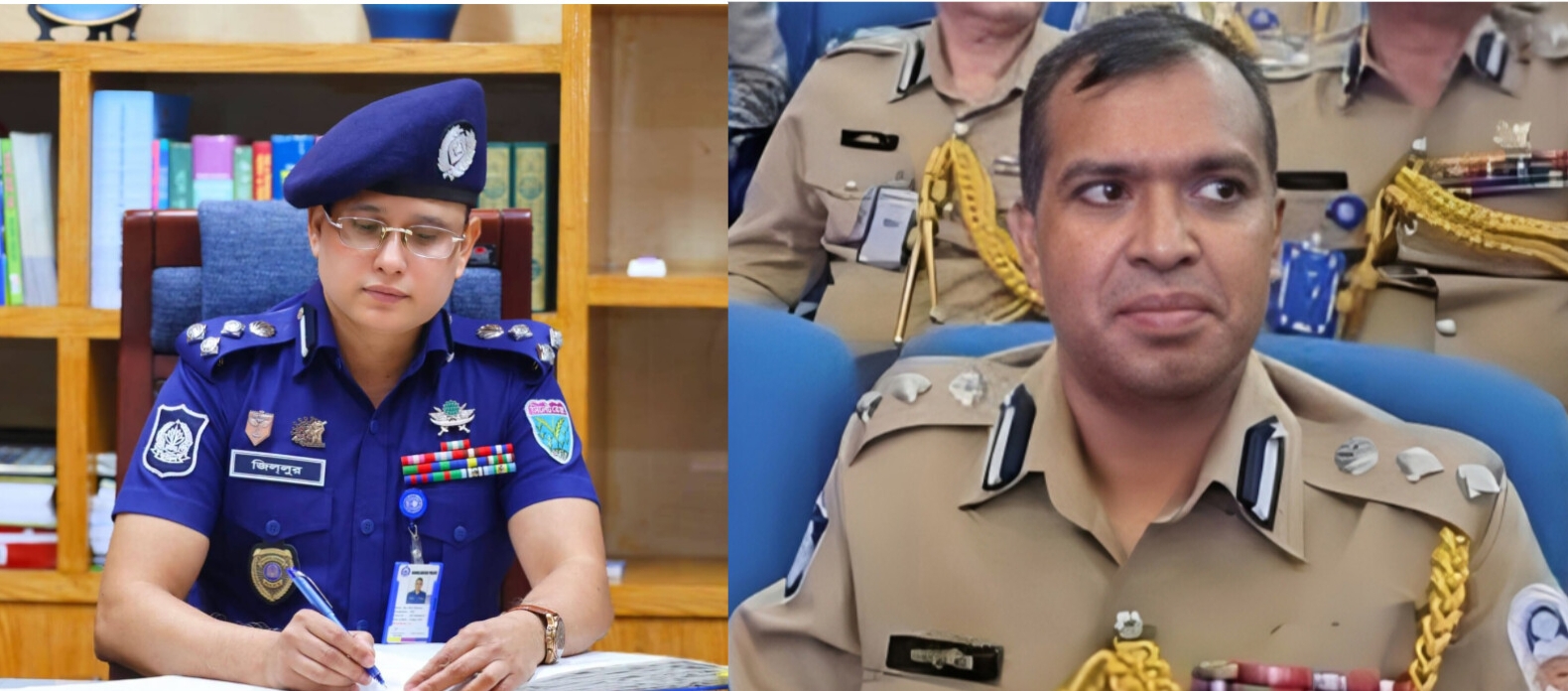 সিলেট রেঞ্জের ডিআইজি জিল্লুর রহমান বদলি, নতুন দায়িত্বে জাহাঙ্গীর হোসেন