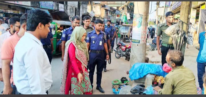 বড়লেখায় ভ্রাম্যমাণ আদালতের অভিযান ১০ মামলায় ৫ হাজার ৮০০ টাকা জরিমা