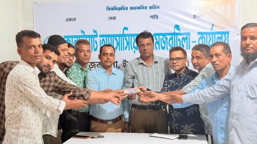 গাছবাড়ী-হরিপুর রাস্তা সংস্কার এ এগিয়ে এলো কানাইঘাট অ্যাসোসিয়েশন মেজরটিলা