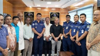 সুনামগঞ্জের পুলিশ সুপারের সাথে মতবিনিময় করেন হিন্দু বৌদ্ধ খ্রিস্টান কল্যাণ ফ্রন্টের নেতৃবৃন্দরা
