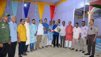 কুমারী পূজা ও শতহস্তে দুর্গাপূজার প্রস্তুতি পরিদর্শন করেছেন বাংলাদেশ পূজা উদযাপন পরিষদের প্রতিনিধি দল