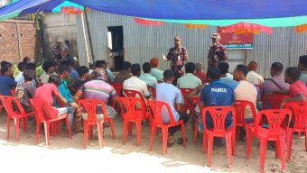 সুনামগঞ্জের সীমান্ত এলাকায় চোরাচালান এবং পুশইন প্রতিরোধে পৃথক দুটি জনসচেতনতামূলক সভা