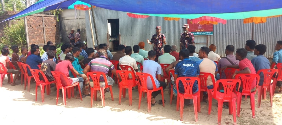 সুনামগঞ্জের সীমান্ত এলাকায় চোরাচালান এবং পুশইন প্রতিরোধে পৃথক দুটি জনসচেতনতামূলক সভা