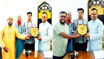 জননিরাপত্তা ও অপরাধ দমনে বিশেষ অবদান: গুণীজন সম্মাননা স্মারক পেলেন ওসি মোঃ হাফিজুর রহমান পিপিএম