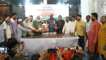 বিশ্বজয়ী হাফিজ ইহতিশামুল হক হীরাকে সংবর্ধনা দিল সিলেট জেলা ও মহানগর যুবদল