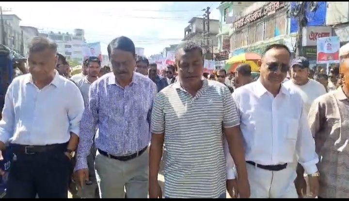 যুবদলের ৪৫তম প্রতিষ্ঠা বার্ষিকী উপলক্ষে সুনামগঞ্জ জেলা যুবদলের উদ্যোগে বর্ণাঢ্য আনন্দ শোভাযাত্রা ও সমাবেশ অনুষ্ঠিত